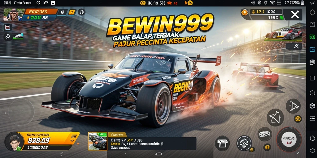 Gameplay mendebarkan dalam balapan yang penuh aksi di BEWIN999.
