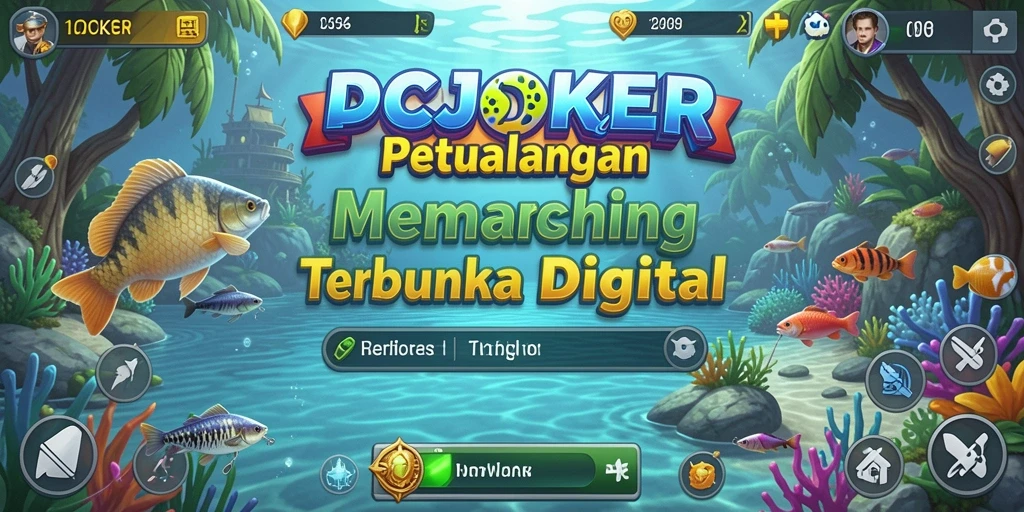 Tampilan gameplay memancing yang menarik di IDCJOKER.