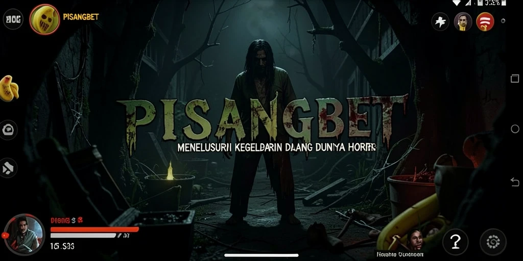 Tangkapan layar gameplay PISANGBET yang menegangkan dan misterius.