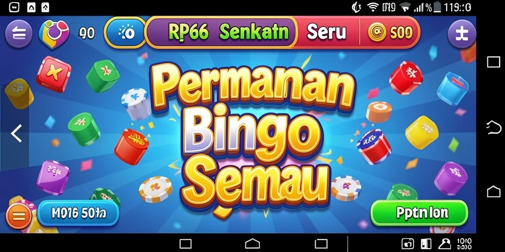 Tampilan menarik dari gameplay Bingo di RP66 yang memikat.