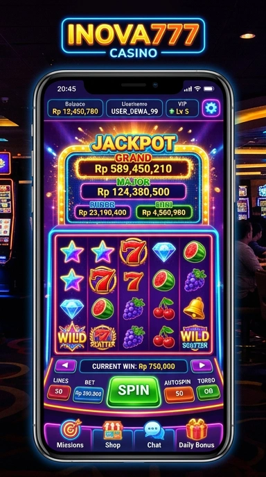 Halaman detail aplikasi di inova777 dengan informasi lengkap.
